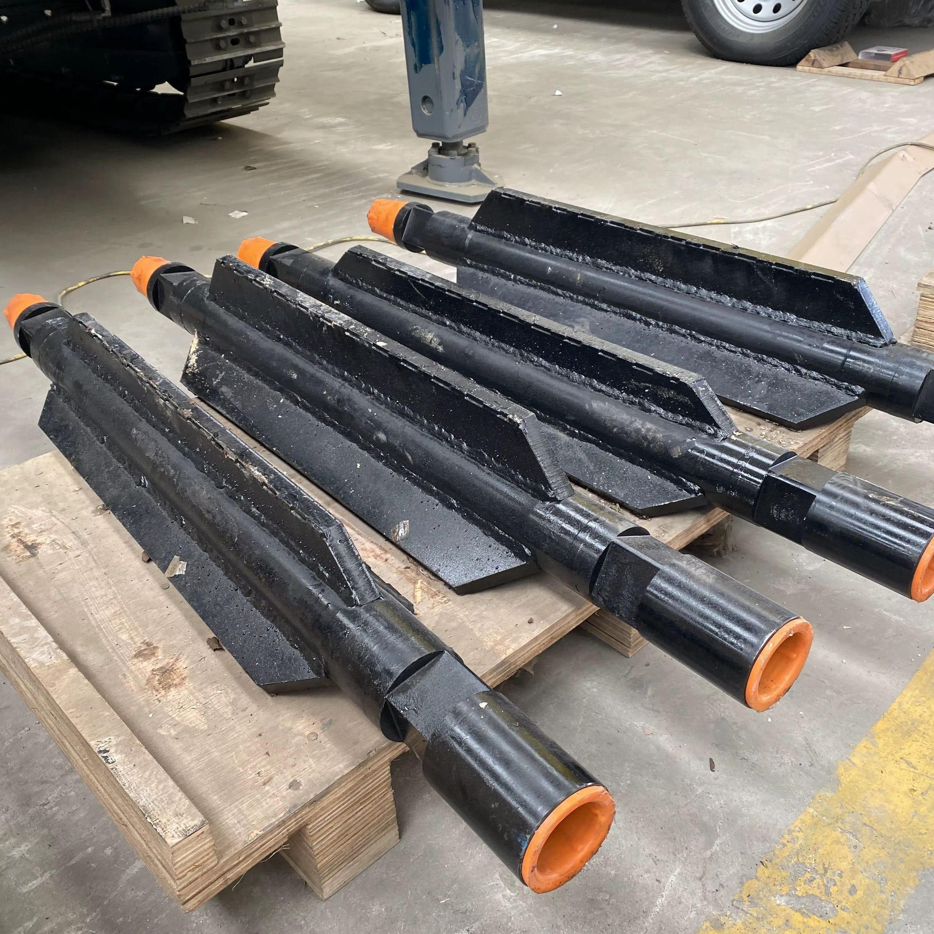 Well Drilling Rigs Non-Magnetic Integral Spiral Blade Iron Stabilizer Forged Processing Drilling Mining Mining Machine Parts