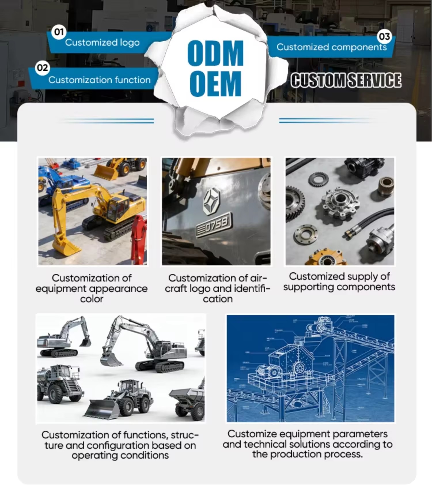 High Production Vibro Ripper Construction Machinery 3-5X Faster Than Breaker for 120-190 Ton Mining Operation
