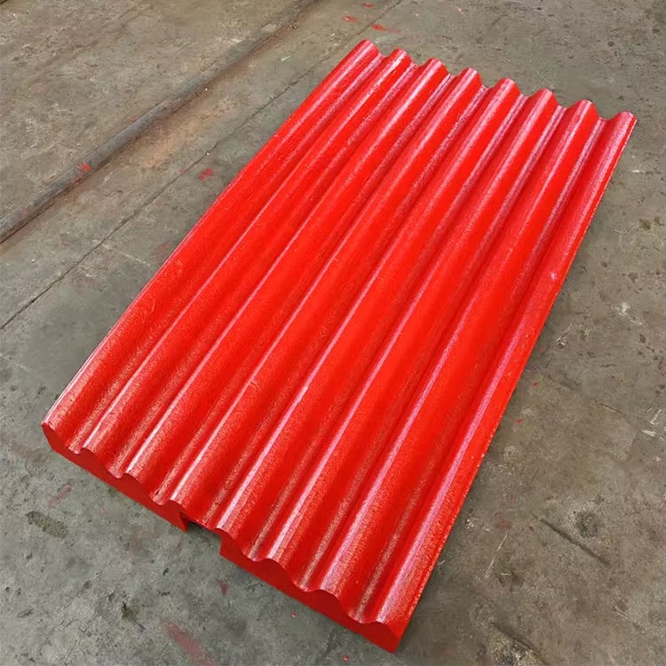 Forging Wear-Resistant ZGMn13/18/22 Carbon Steel Jaw Plate Custom Size Henan Jaw Crusher Limetone Granite Ore Mining