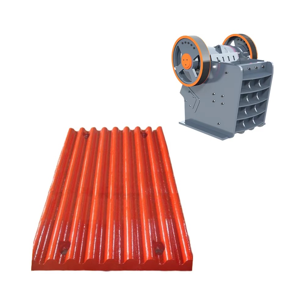 High Manganese Steel Casting Super Jaw Crusher Spare Parts Jaw Plate Stone