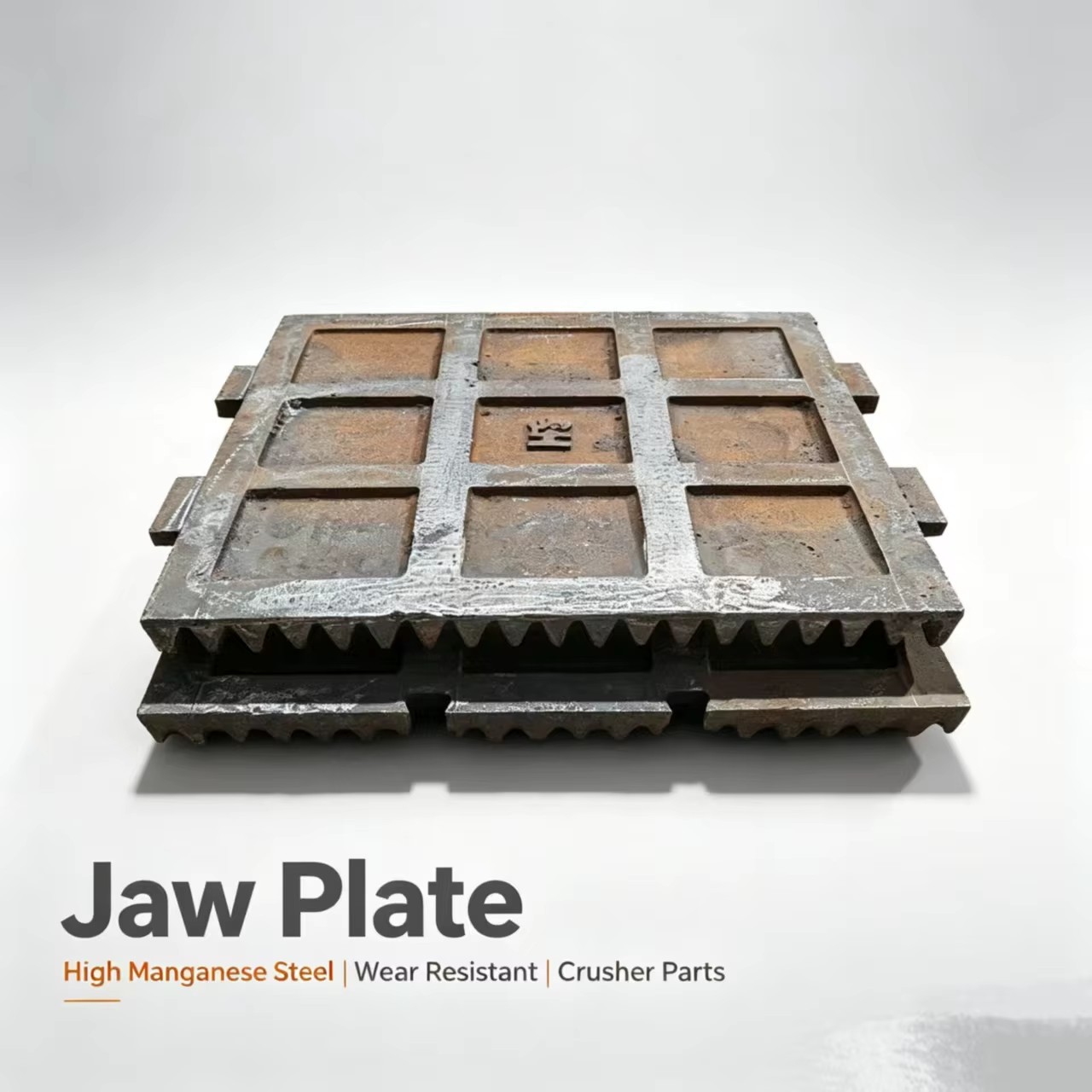 High Manganese Steel Casting Super Jaw Crusher Spare Parts Jaw Plate Stone