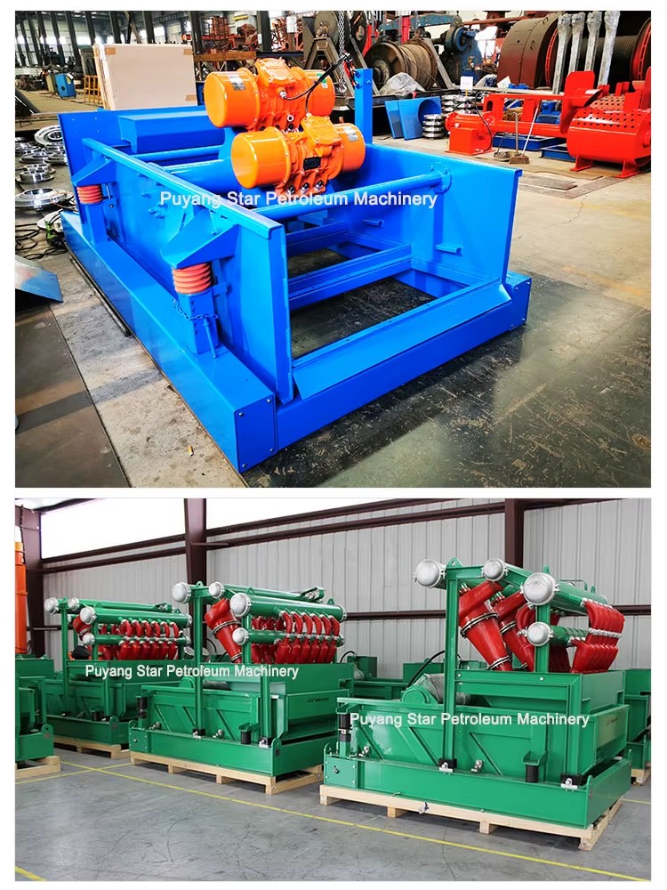 Drilling Rig Shale Shaker Oilfield Mud Electric Drilling Well Shaker vibrating screen