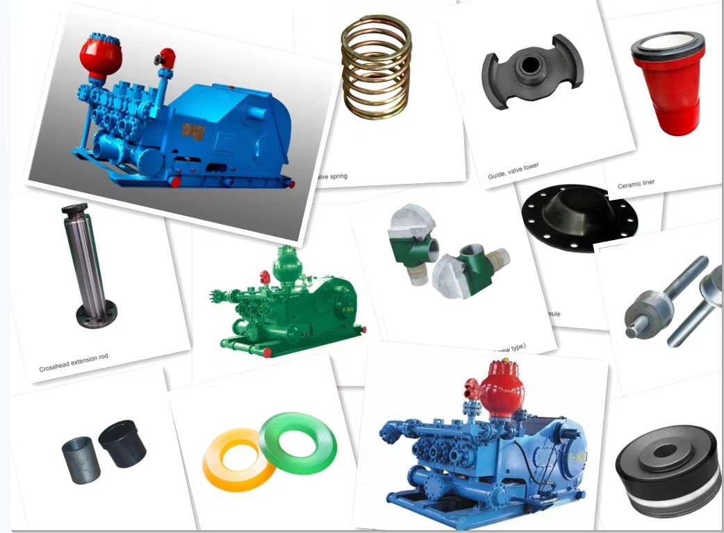 API Oil Oilfield Mud Piston Pump for Drilling Rig F1600 F1300 F1000 F800 NB-1300 NB-1600
