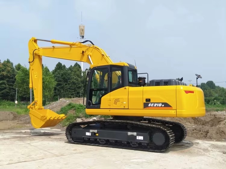 Factory Brand Shantui SE210 20 Ton 21 Ton Hydraulic Digger Mining Crawler Excavator Machine With Cummins Engine