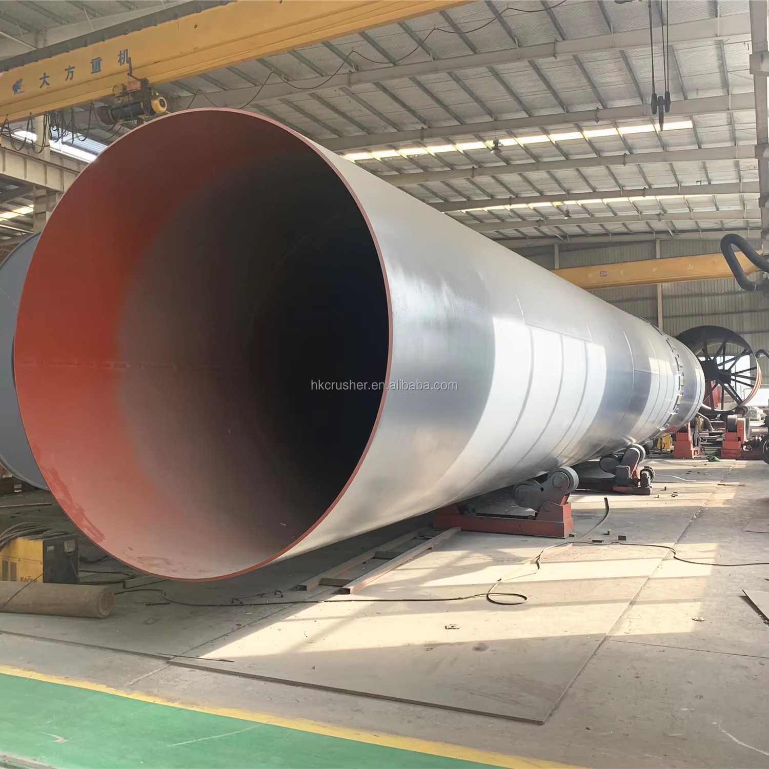 Energy-saving Horizontal Rotary Kiln for Dead Magnesium Oxide and Magnesite Cement Making Machinery for Sale