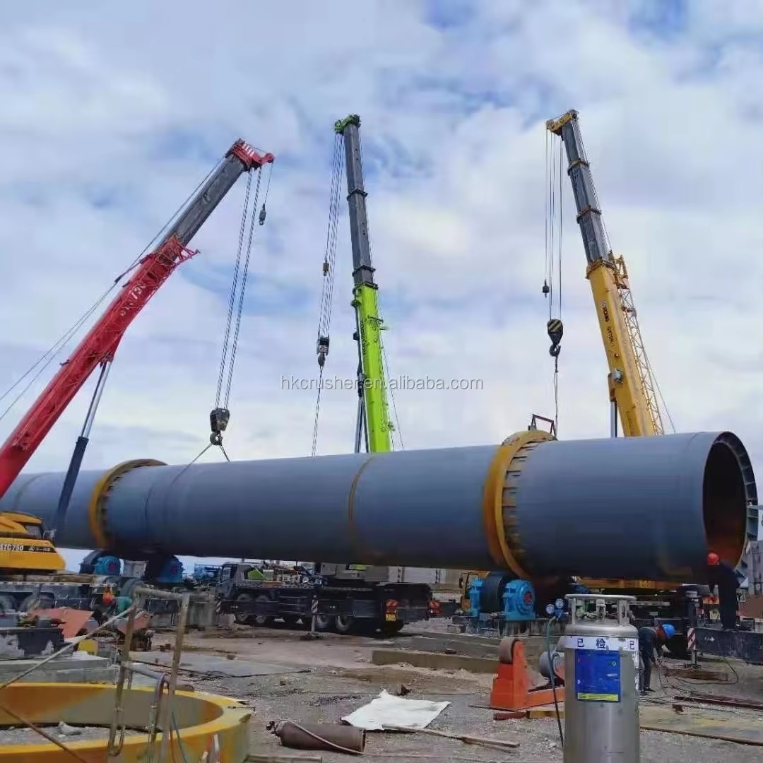 Energy-saving Horizontal Rotary Kiln for Dead Magnesium Oxide and Magnesite Cement Making Machinery for Sale