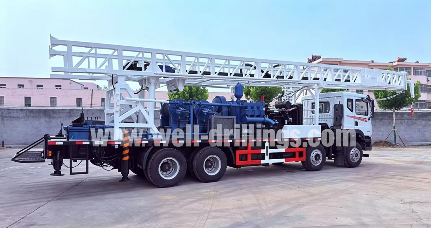 High Efficiency ZDSPJ800 Rotary Table Water Well Drilling Rig Deep Well Boring Machine for Construction and Mining