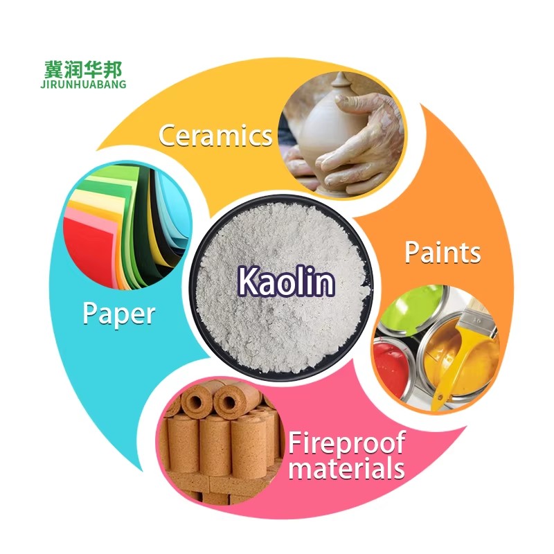 Chinese White Kaolin Clay Powder for Various Applications Cosmetics Ceramics Paper Industry Manufacturing