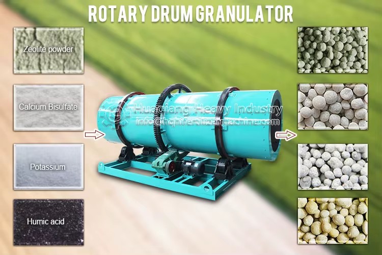 Ammonium Chloride Compound Fertilizer Pellets Granulating