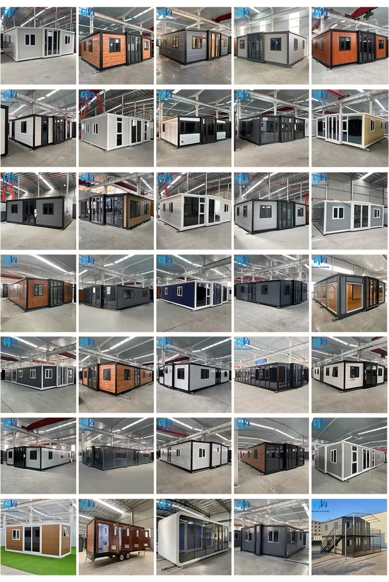 Modern 20ft 40ft Prefabricated House Modular Tiny Home With Bedroom Living Room Casa Contenedor Expandable Container House