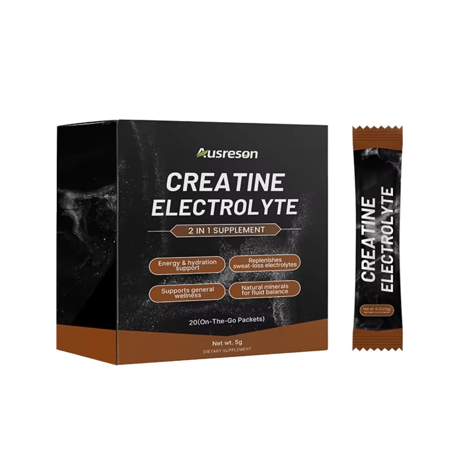 OEM Creatine Electrolyte Poudre Muscle Sports Supplement Energy&hydration Support Natural Minerals Creatine Electrolyte Powder