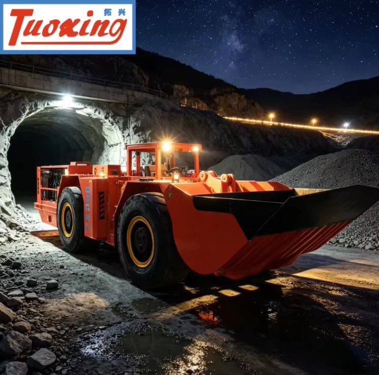 Tuoxing TC-306 Hard Rock Mining LHD Loader Designed for Challenging Underground Conditions with Robust 3m³ Bucket
