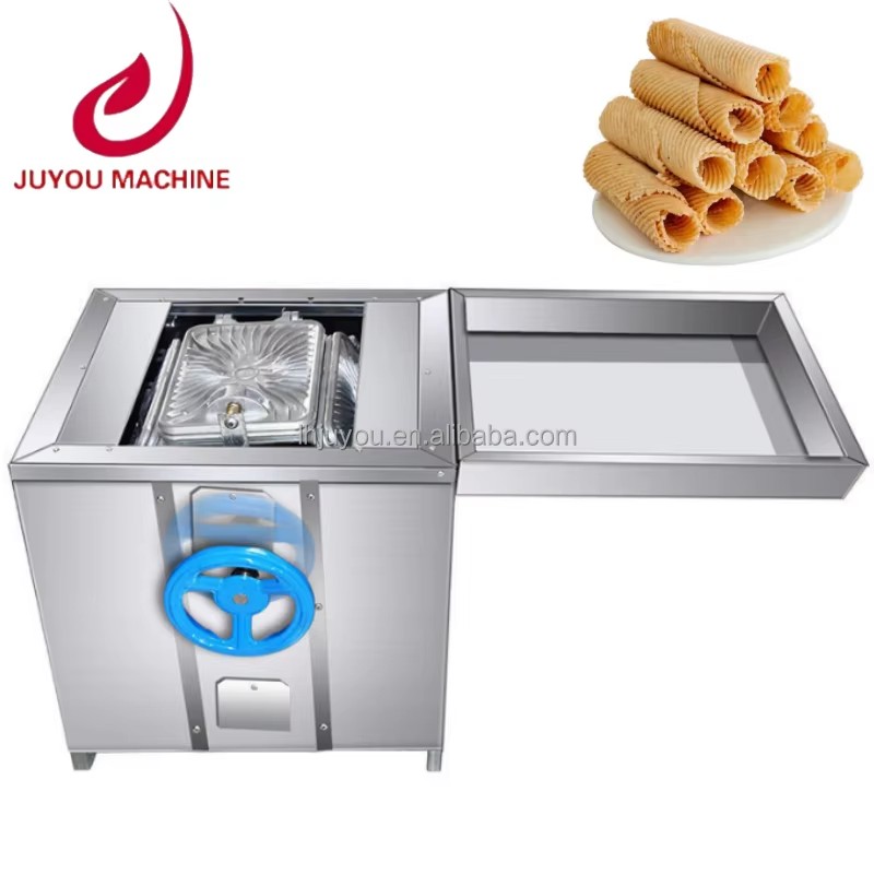 Energy Saving Wafer Stick Forming Machine Wafer Waffle Egg Roll