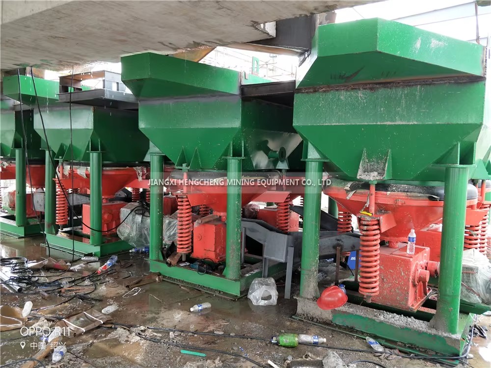 Jiangxi Gravity Separator High Capacity 380V High Rigidity Mining Machine for Sale