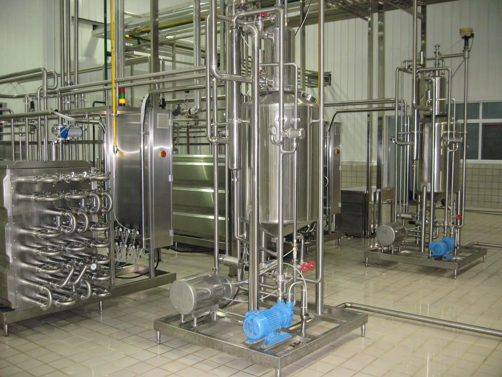 Small Scale UHT Milk Processing Plant