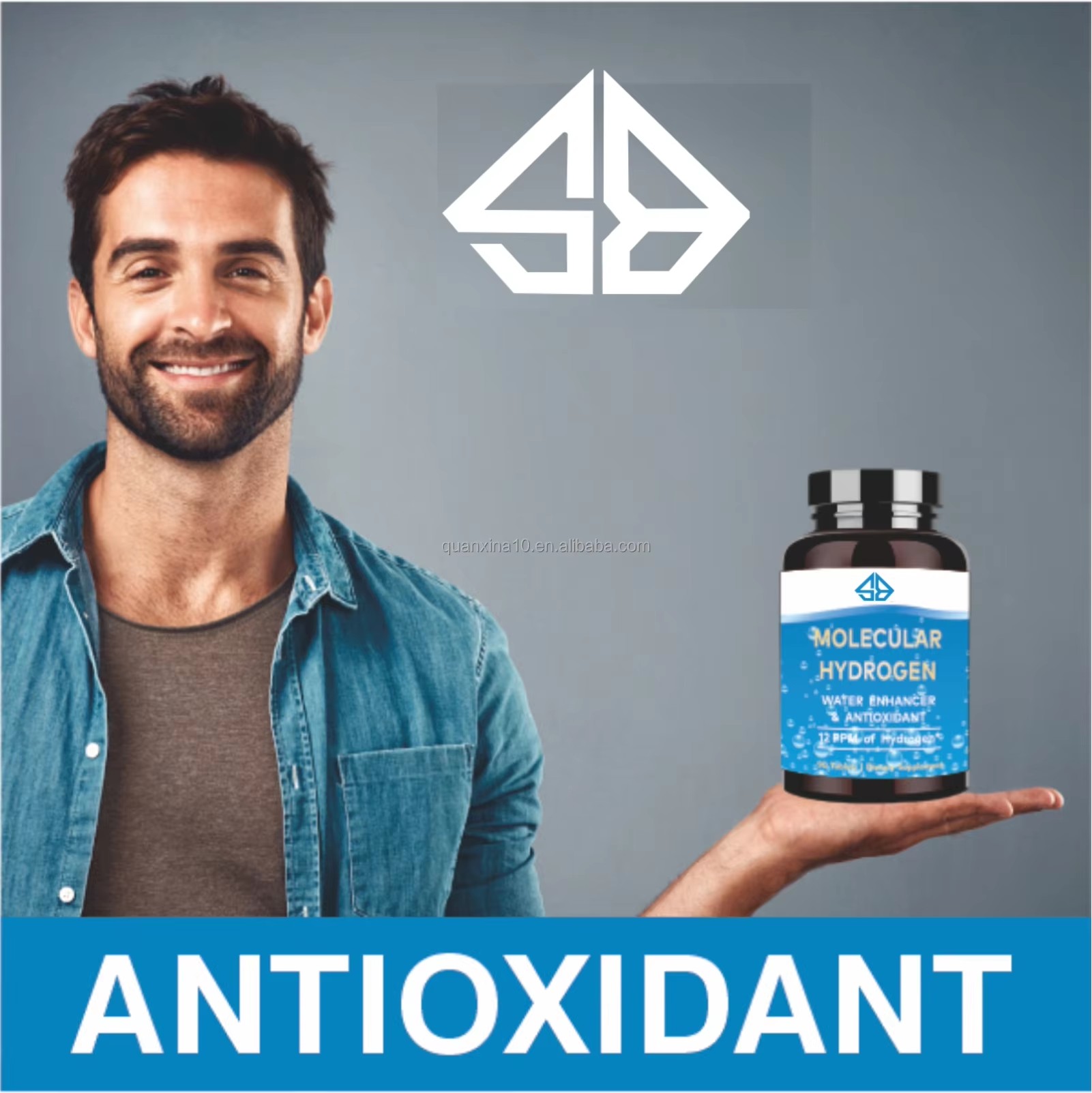 OEM Molecular Hydrogen Water Enhancer 12 PPM 90 Tablets Antioxidant Dietary Supplement
