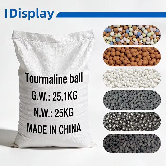 Industrial Ceramic Alkaline Ball Mineral Water Filter Adjusts PH for Drinking Water Tourmaline Ball