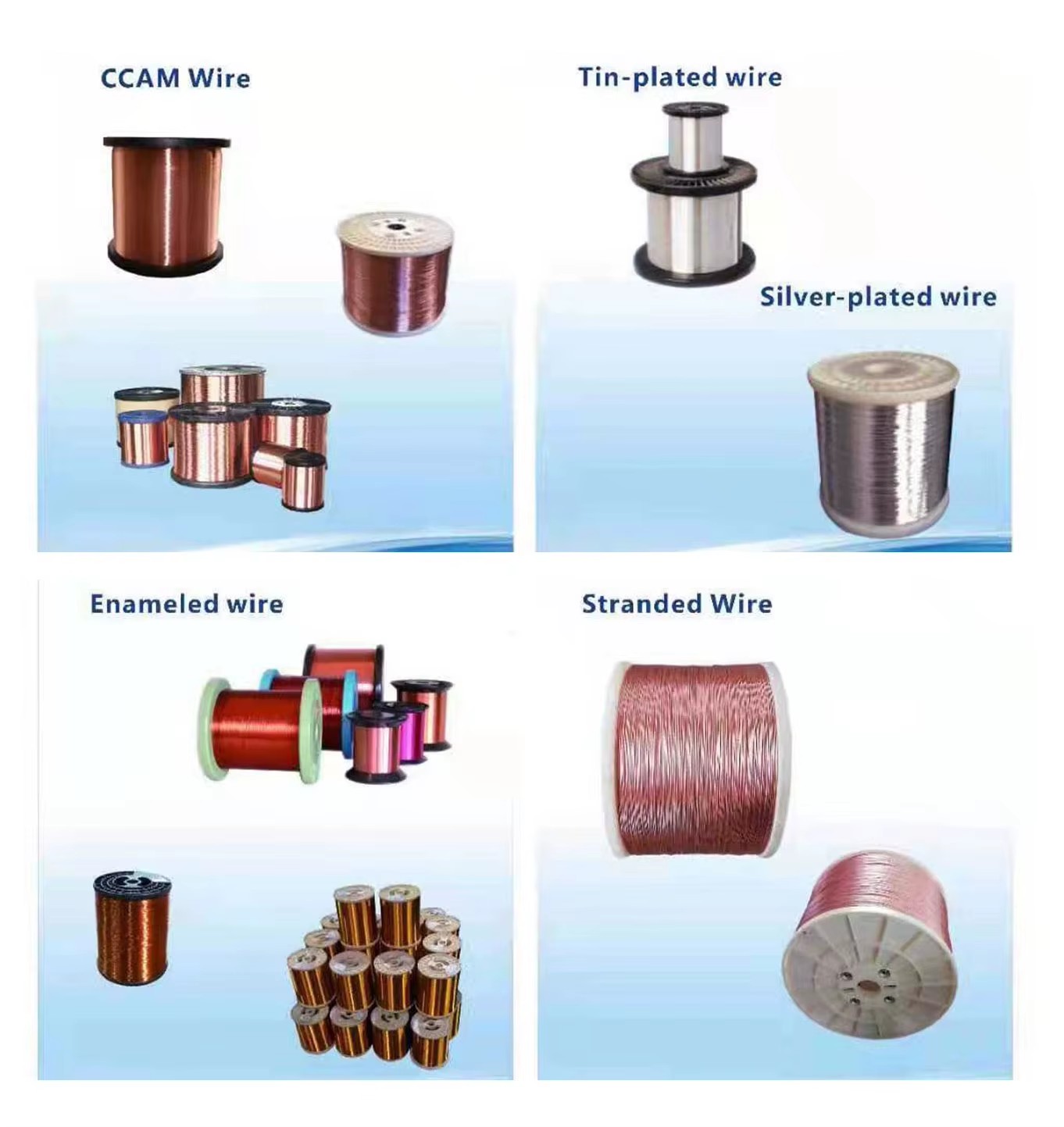 Cca Wire 10 15 Ccam Line 0.12mm 0.16mm 0.24mm 0.27 0.3 0.5 0.7 0.8 1.5mm Copper Clad Aluminum Magnesium Wire