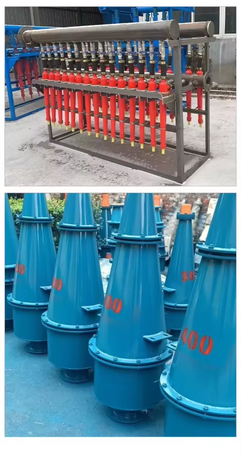 Hydraulic Hydro Cyclone Gear Bearing Plc Core Components Condition Pump Shafts Sand Removal Solid Liquid Hydrocyclone Separator
