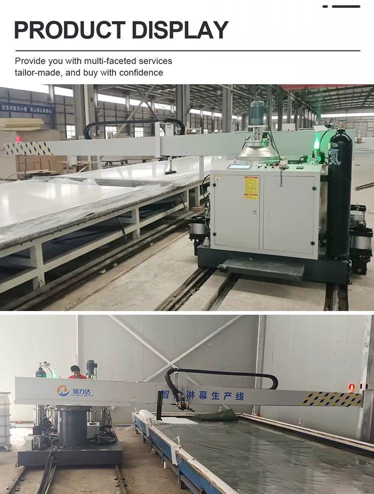 Reduced Labor Costs Magnesium Oxide Board SIP Polyurethane Injection Machine for Sealing Electric Panel Doors Gluing Machines