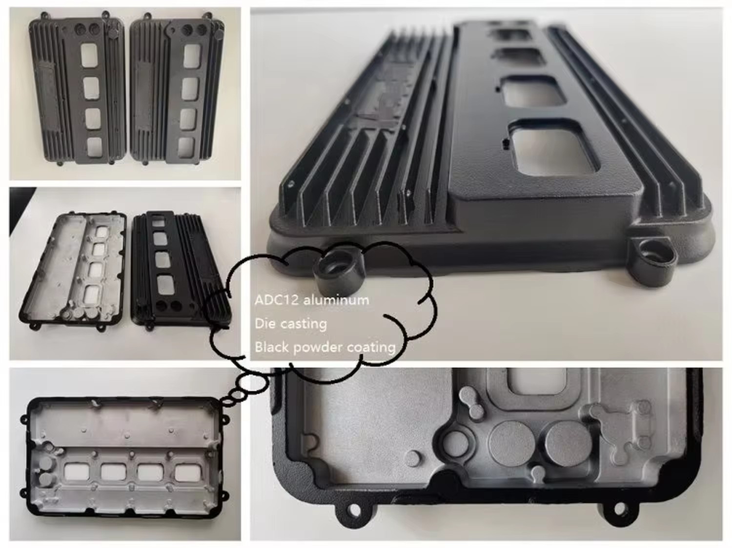 Custom High Pressure Aluminum Alloy Die Casting Zamak 3 Die Casting Product Metal Fabrication Factory Casting Services