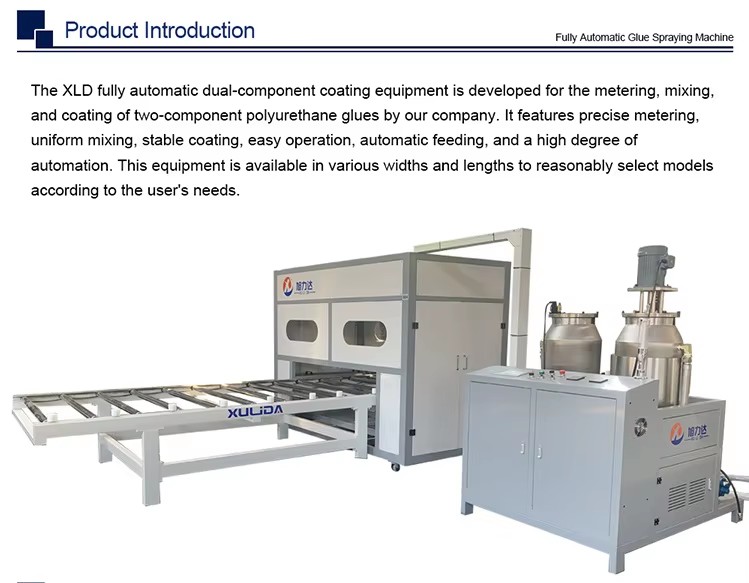 Saved Glue Exterior Honeycomb Panel Refrigerated Truck Body Panels EPS(Expandable Polystyrene) Wallboard Glue Pasting Machine