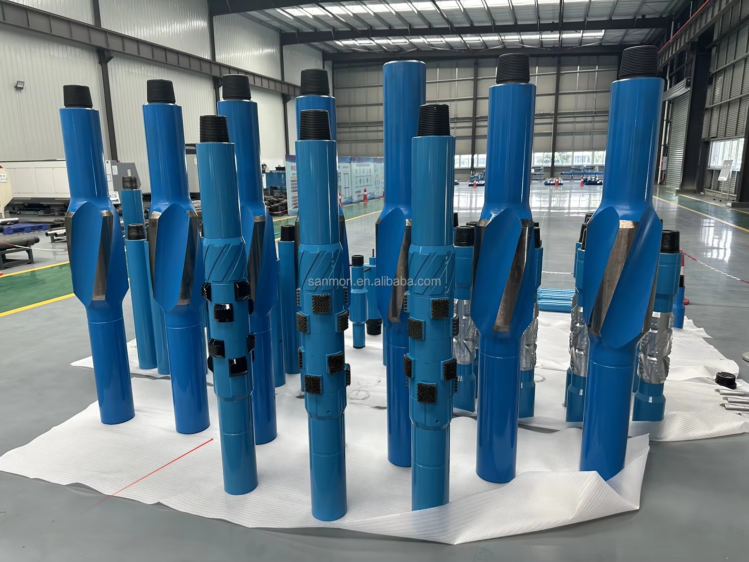 API Standard Oil Well Drilling Tools Integral Spiral Blade Stabilizer