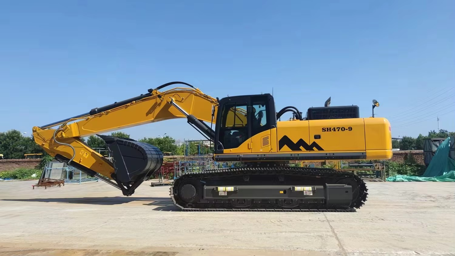45 Ton Heavy Duty Hydraulic Crawler Excavator Large Mining Digger With 2.2m³ Rock Bucket for Open Pit Quarry Rock Breaking