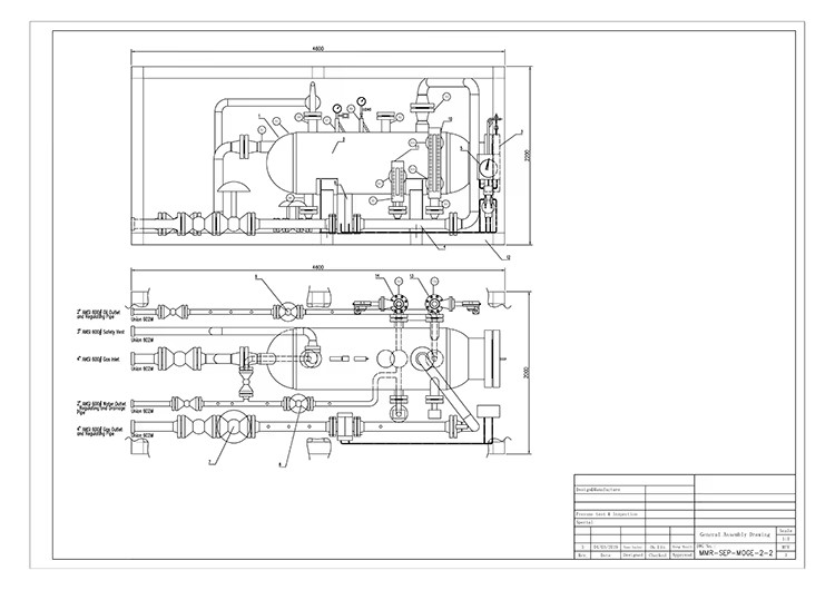 Three-phase Separator / Product Oilfield Surface test Separator