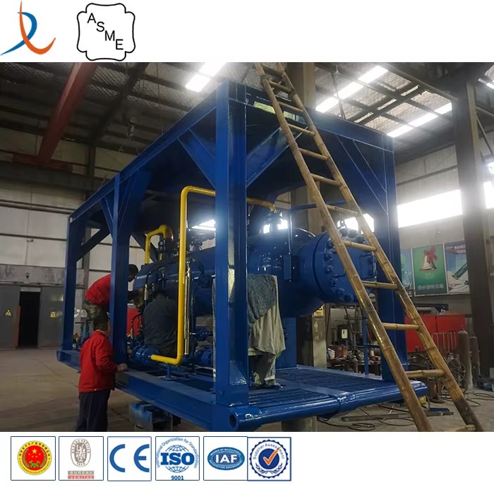 Gas and liquid separator / oilfield scrubber / flash trap