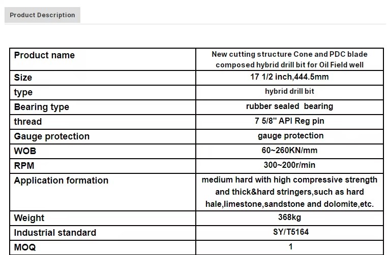 New Oil Well Drilling Tools with Integral Spiral Blade Stabilizer 350kg 380V