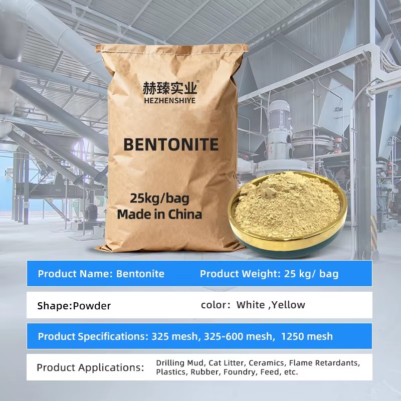 Free Sample Wellbore Stabilizing Bentonite Powder for Oil Drilling Mud Collapse Prevention Factory Price Montmorillonite