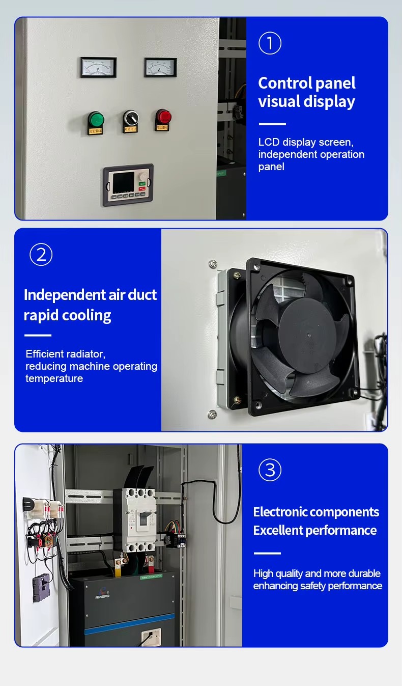 Online Bypass Soft Start Cabinet PLC Control Cabinet Programming 90/160/185/200/280KW