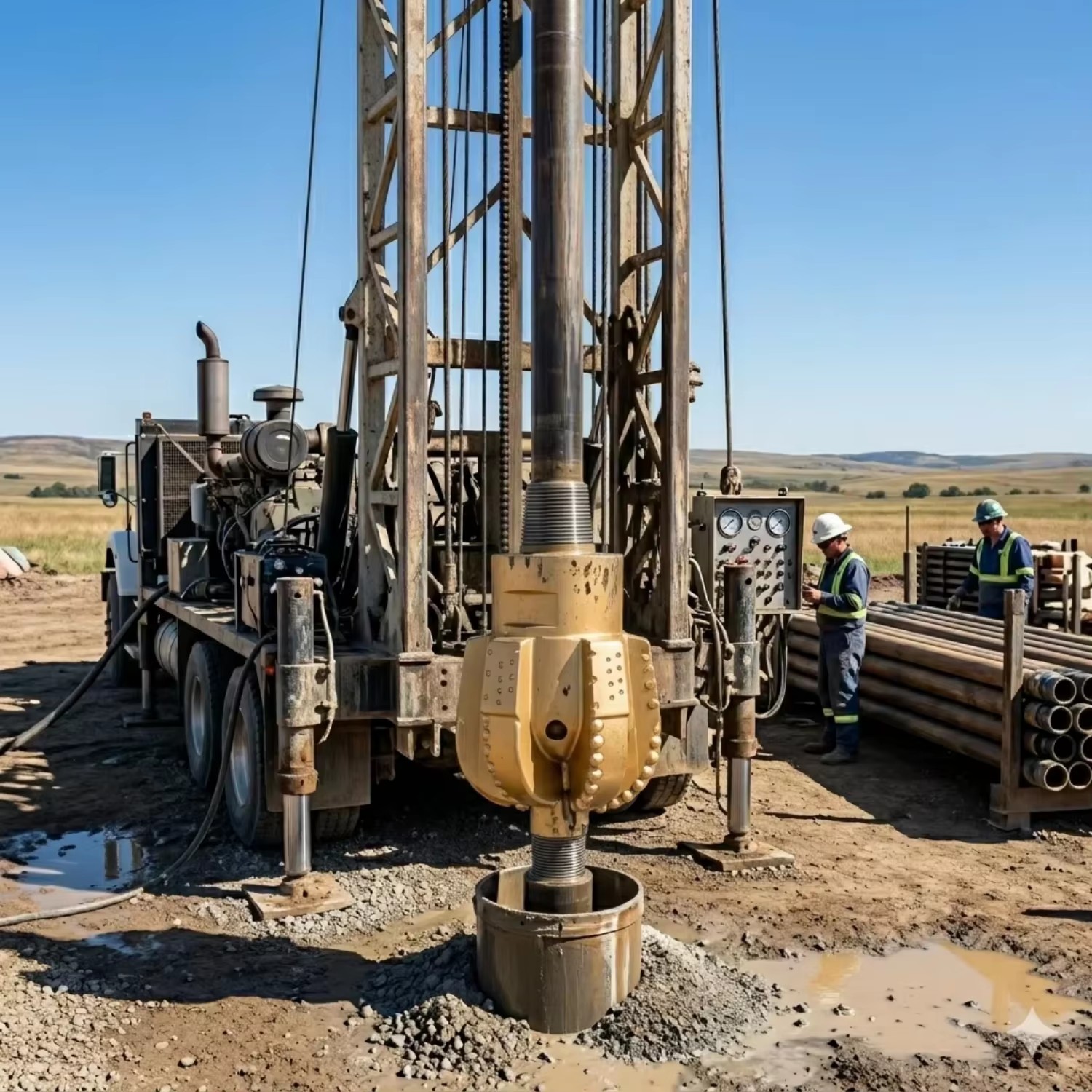 Sloped Blade PDC Drill Bit for Water Well Mining Oilfield and Rock Drilling Applications