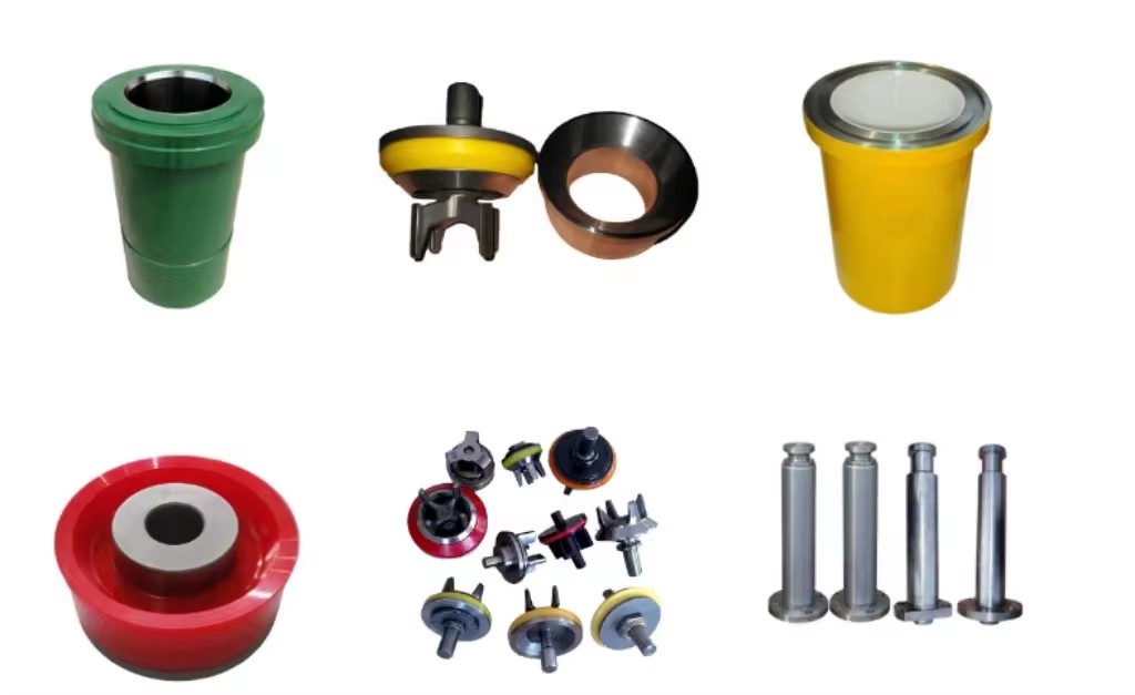 High Pressure Mud Pump Parts Wear Resistant Ceramic Liner Bi Metal Sleeve Extension Rod Oilfield Equipment