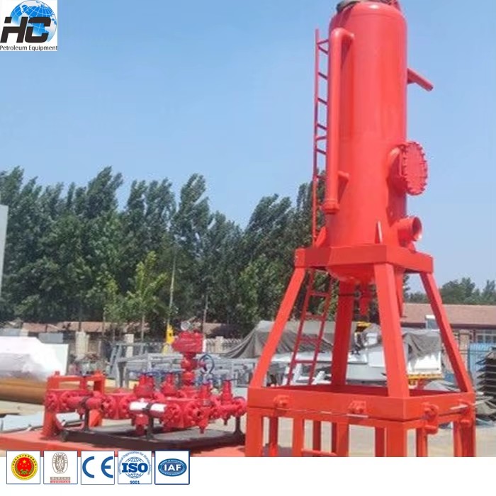Oil & Gas Field Drilling Mud Gas Separator and Oil Separator