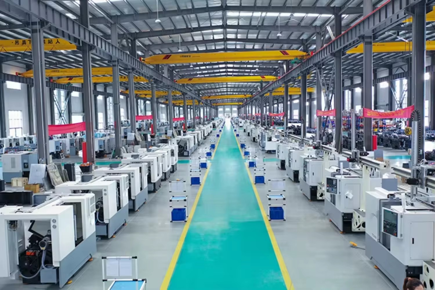 Heavy Duty Horizontal Automatic CNC Lathe QK1322-3000 Single for Oil Country Tubular Goods | 3 Meter Pipe Threading Machine