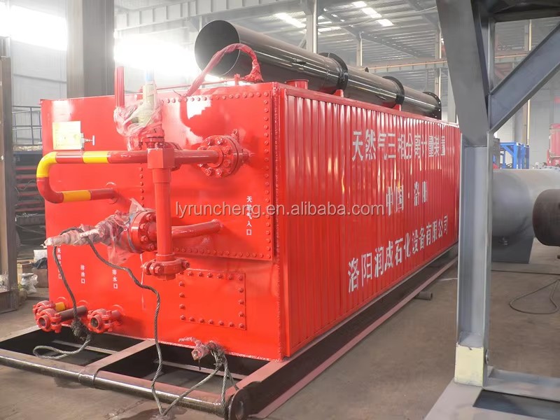 2 or 3 Phase Wellhead Oil Gas Water Separator / Gas and Oil Field Separator