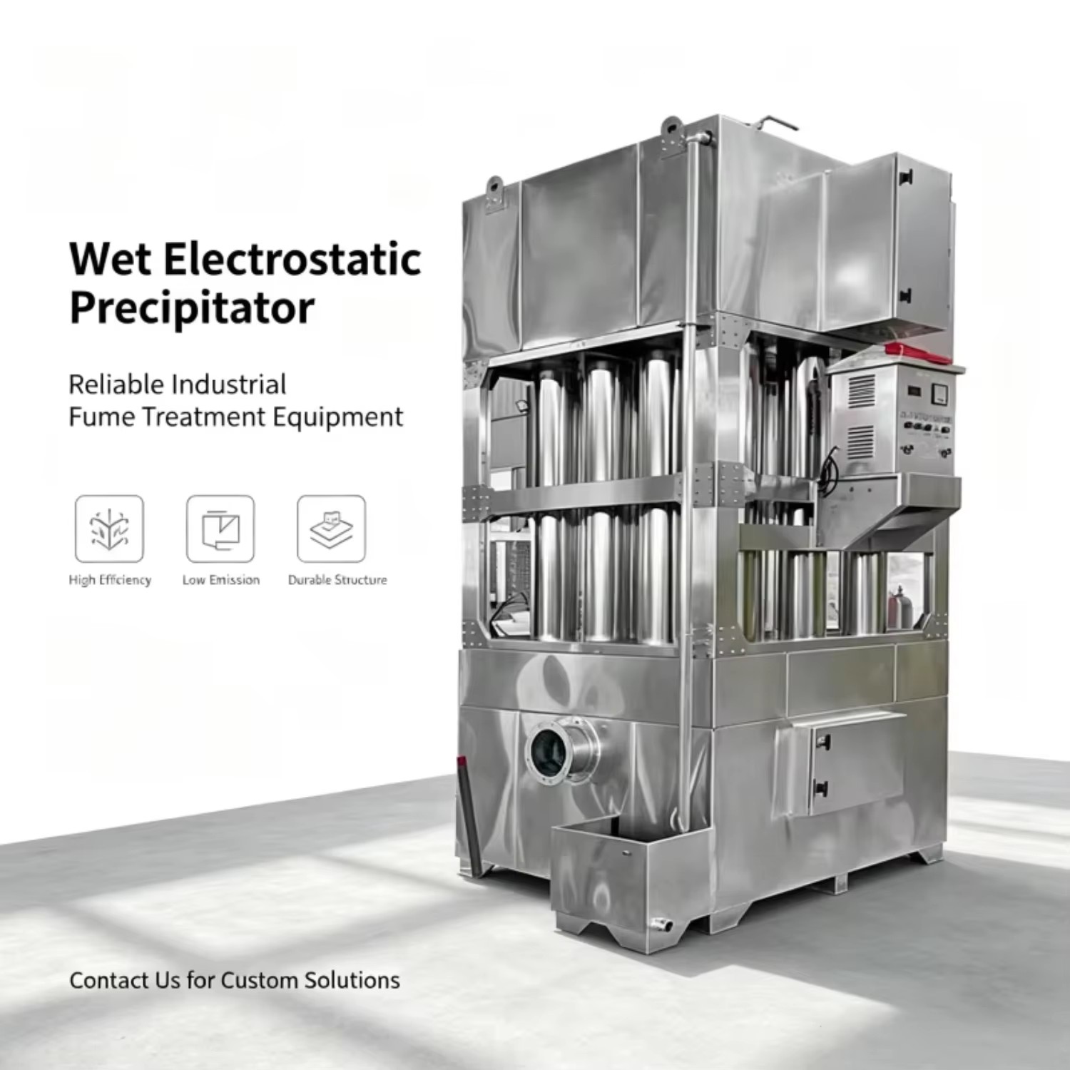 ESP Wet Electrostatic Precipitator Tower for Petroleum Coking Unit Flue Gas Aerosol Mist Emission Control Plant