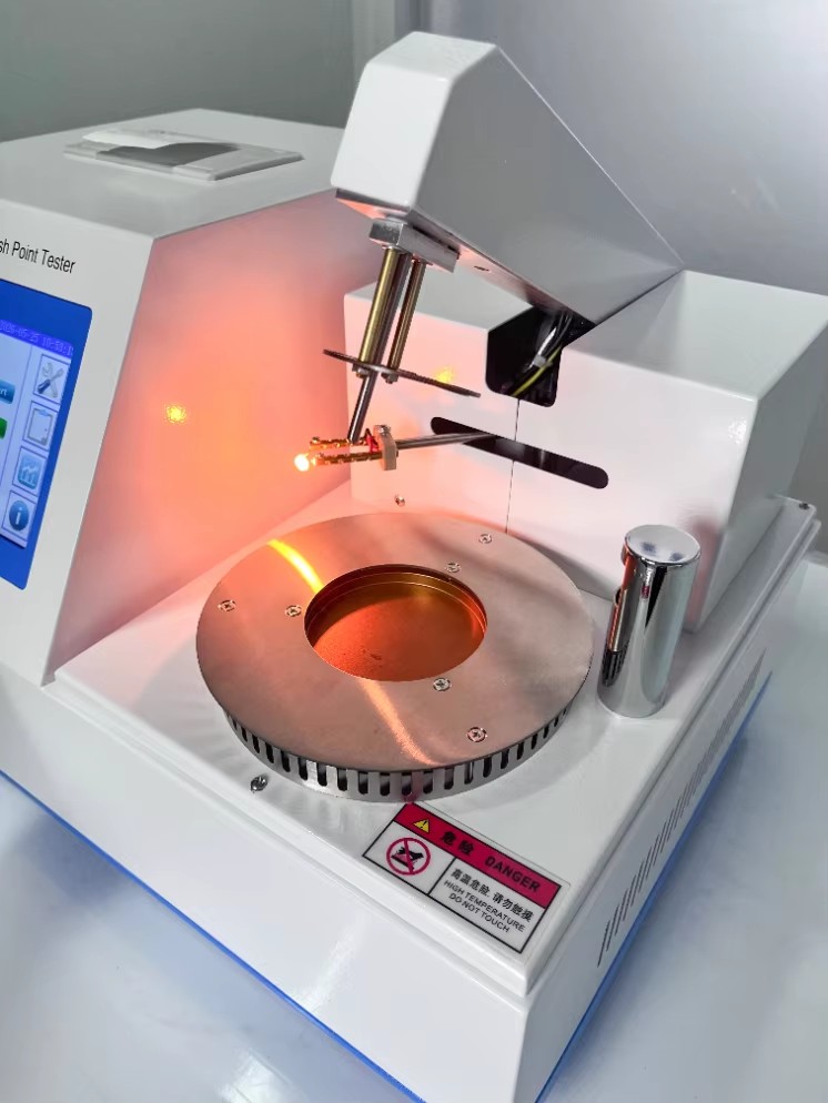 Automatic Open Cup Flash Point Tester ASTM D92 Petroleum Oil Testing Equipment ZWOP608 Touch Screen