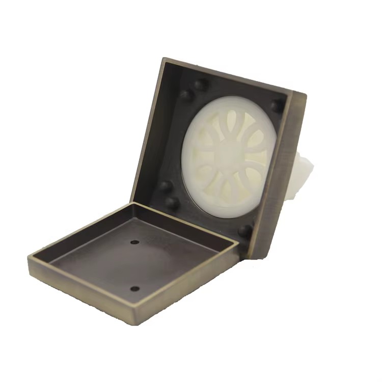 High Quality Durable Using Various Strainer Linear Shower Brass Classic Floor Drain
