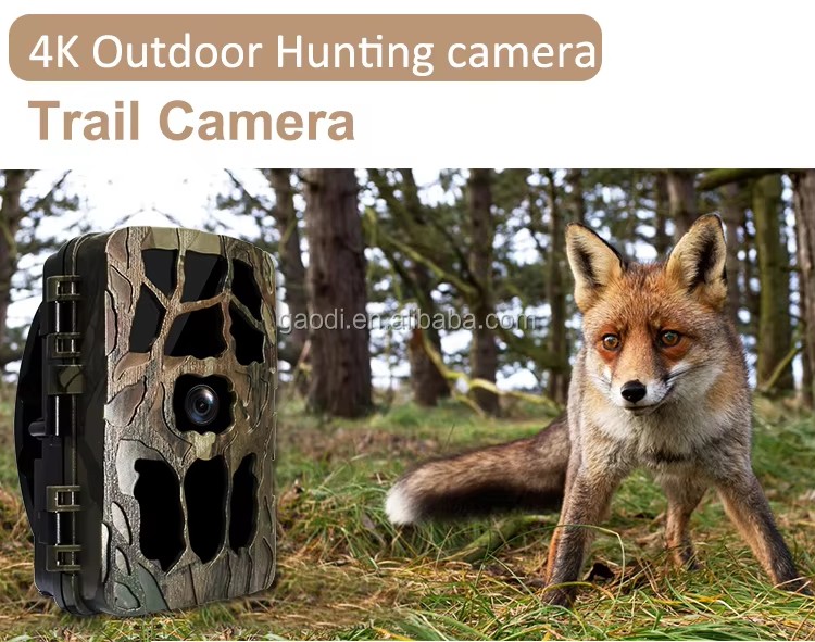 New Arrival 2020 4K Video Trail Camera CCTV Surveillance Camera Outdoor Game Hunting Camera