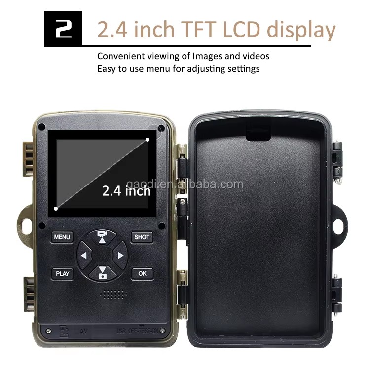 New Arrival 2020 4K Video Trail Camera CCTV Surveillance Camera Outdoor Game Hunting Camera