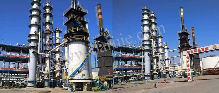 Continuous Small Scale Mini Crude Oil Petroleum Refinery for Sale