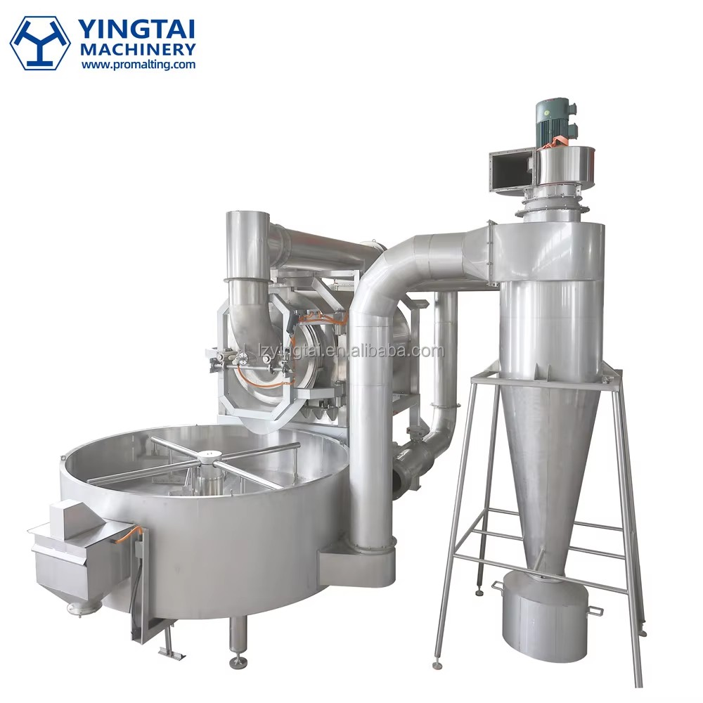 Yingtai Promalting Barley Malt Roaster Victory Malt Roasting Equipment for Malting Plants