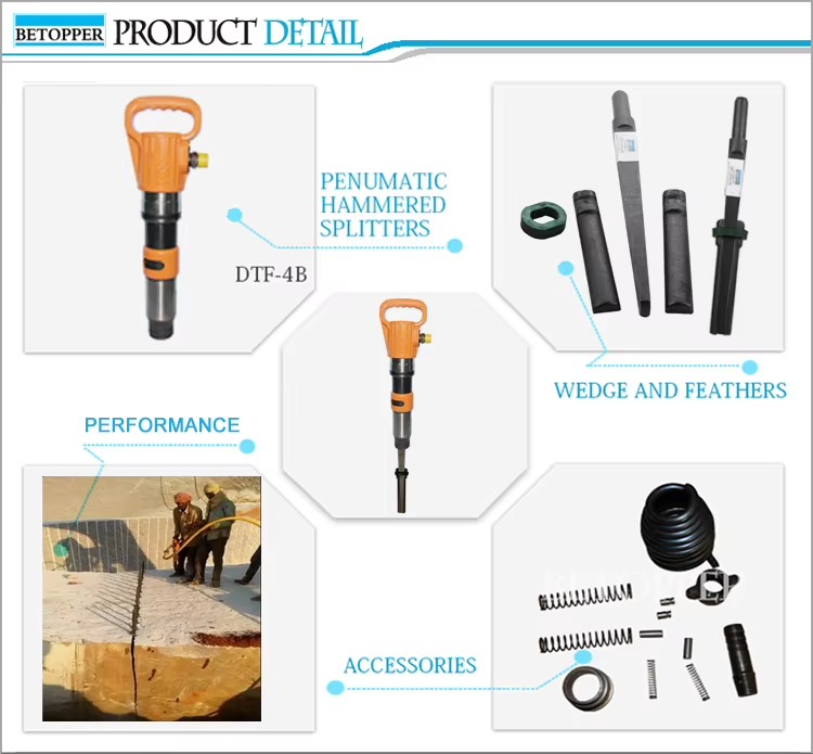 Manual Rock Block Hammer Splitter Portable Stone Splitter Rock Splitter