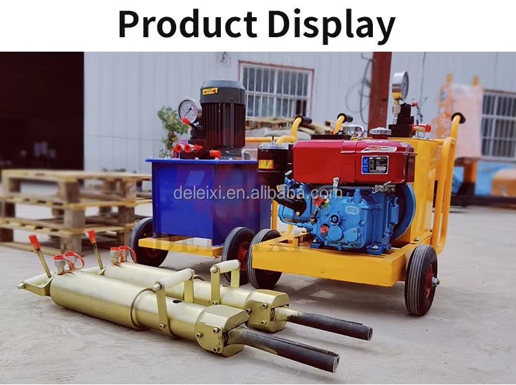 Hydraulic Excavator Stone Splitting Machine Diesel Engine & Electric Breaker Rock Splitter with Core Motor Component