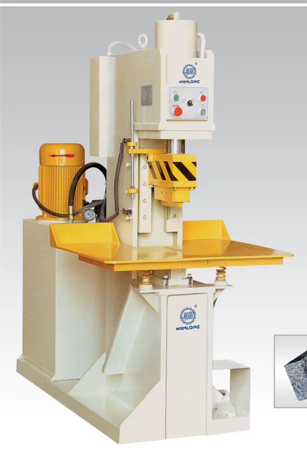 Easy to Operate Hydraulic Rock Guillotine Granite Block Splitting Stone Splitter Machine
