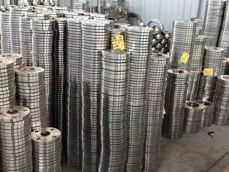 Custom Precision Polished Metal Pipe Flange Machined Industrial Connection Part for Petroleum Chemical Industry Electric Power