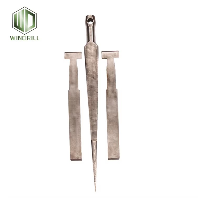 Rock and Concrete Splitting Wedges C12N Enlarging Counter Wedges C120 Wedges for Darda Rock Splitter- 3390 0236 00